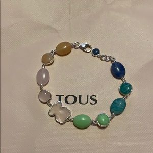 Tous New Color Bracelet with Gemstones